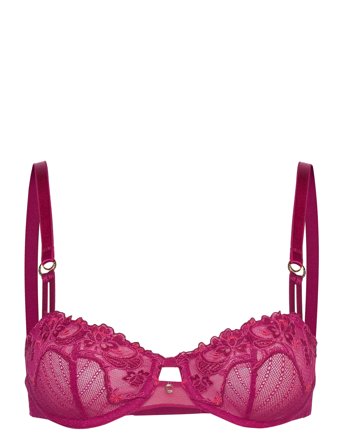 Cabaret Sauvage Half-Cup Balcony Bra Designers Bras & Tops Balc Tte Bras Pink CHANTELLE