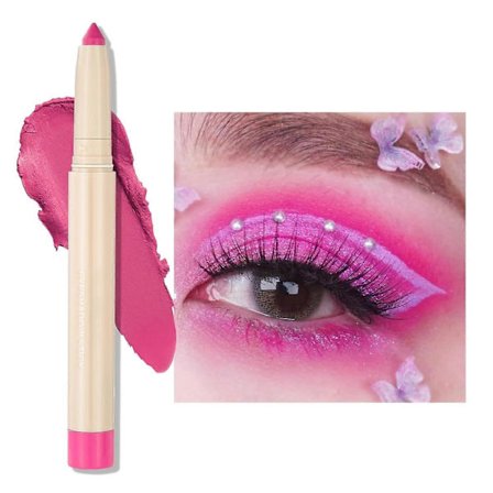 Luomivärikynä, luomivärinappi, eyeliner-kynä, pitkäkestoinen ja vedenpitävä, metallinhohtoinen silmämeikkiluomivärikynä