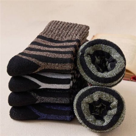 Teens Mens Soft Winter Warm Fluffy Casual Socks Cosy Lounge Bed Socks Xmas Gift