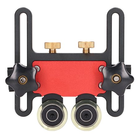 Bordssag Rulle Dobbel Hjul Skyvemate Guide Fjærbrett Verktøy