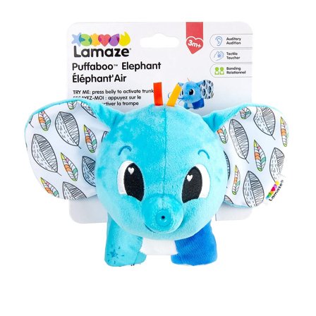 Lamaze Puffaboo Elephant, Børn & Forældre, Motorik & Bevægelse, Aktivitetslegetøj