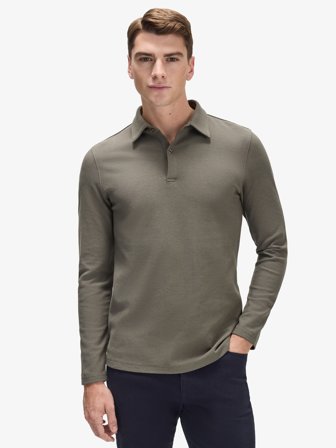John Henric Men's Green Polo Jumper Amaranto Size S