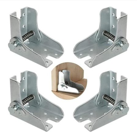 Fällbar stödram - självlåsande gångjärn - ben och förstärkningsbåge