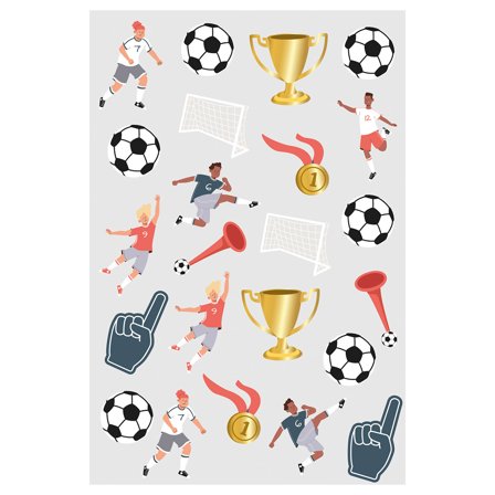 Temporära Tatueringar Fotbollskalas 23-pack