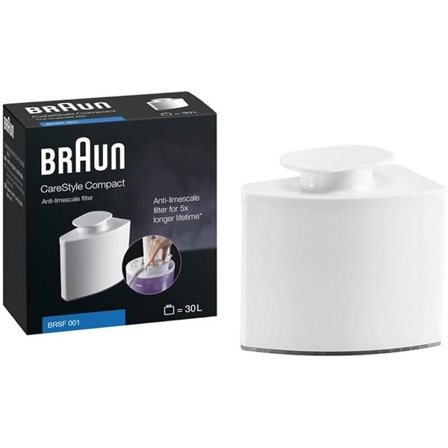 Braun BRSF001 Höyryaseman kalkinpoistosuodatin - yhteensopiva Braun CareStyle Compact -laitteen kanssa