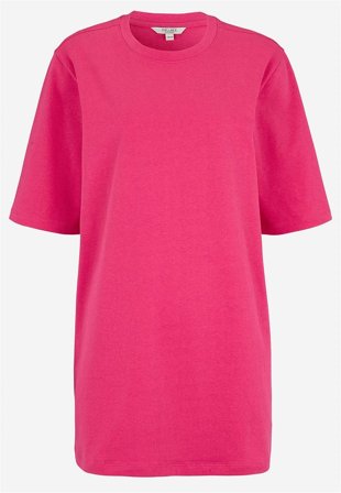 Cellbes of Sweden - Jerseytunika i tung bomullsjersey i cerise for damer i størrelse 38/40