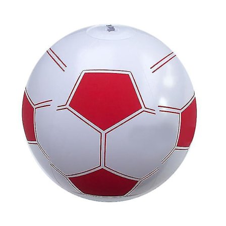 Strandball Oppblåsbar Fargerik Fjær Paljetter Oppblåsbar Fotball