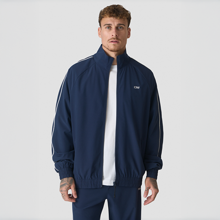 Træningsjakker & Veste ICANIWILL Contrast Jakke Mørkeblå - Bodyman.dk