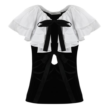 Philosophy di Lorenzo Serafini, Blouses Zwart, Dames, Maat:S