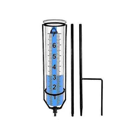 Regnmätare, Frostsäker Regnmätare Utomhus Bäst i Test, Regnmätare För Trädgård Med Stake, Dekorativ-XinHan