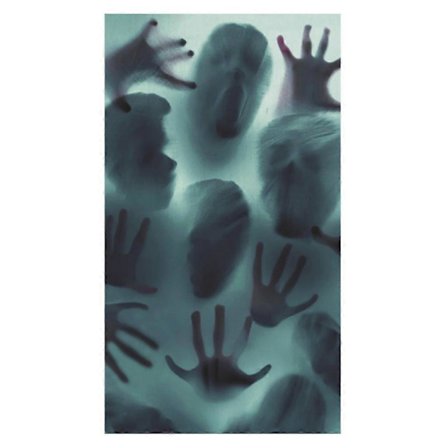 Halloween Vægklistermærke Horror Mærkat Fest Baggrund Dekoration Husholdning