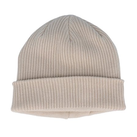 Beechfield - Beige - cuff - Beanie - Sand Organic Cotton Cuff - Hatstore