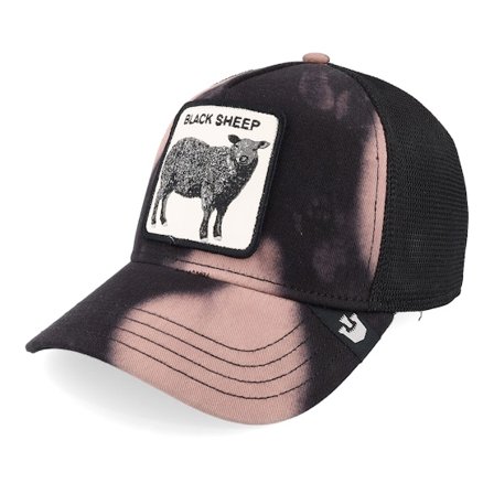 Goorin Bros. - Černá trucker Kšiltovka - Acid Sheep Tie Dye Black Trucker @ Hatstore