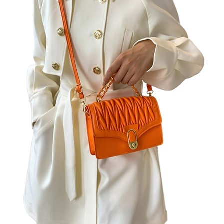 Trendig Vintage Satchel Crossbody Bag Axelväskor Handväska för Fashionistas