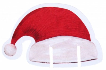 Lasimerkki tonttulakki 48 kpl