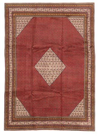 Médaillon Grand Sarough Mir Tapis 244X348 Laine