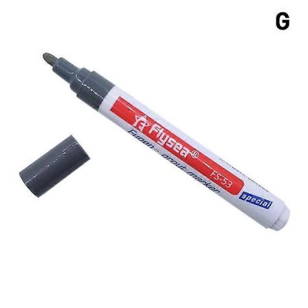 Mørkegrå (G) $ Reparasjonspenn for flisfuger, spesialpenn for fuger, reparasjonspenn for flisgulv, penn for flisfuger, mørkegrå