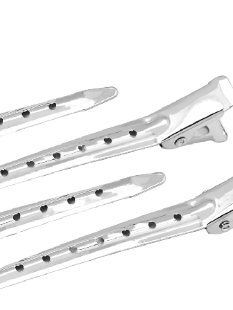 Å BEAUTY Hårclips i metall, 4-pack Håraccessoarer & tillbehör Unisex 4 PCS