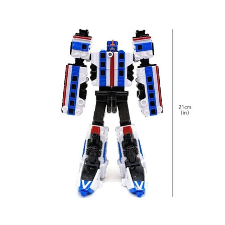 Tobot V Galaxy Detectives Transformer Robot Figur Tank Best Trail Bil Lastbil Leksak