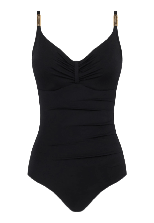 Chantelle Icon Swimsuit Baddräkt Dam Svart D85