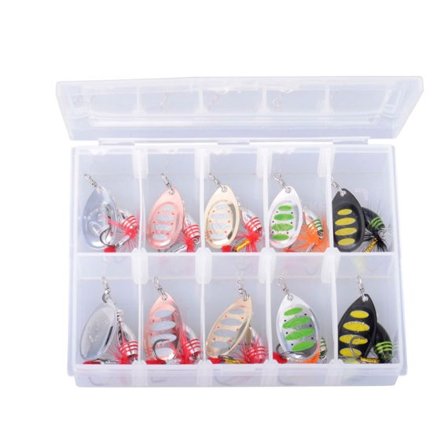 Savage Gear Rotex Spinner kit 2 #3a & #3 (10-pack)