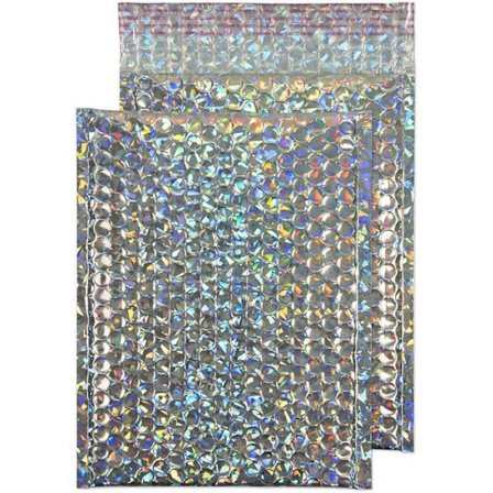 Blake Purely Packaging Metallsäten Bubblekuvert 250 x 180 mm Holografisk