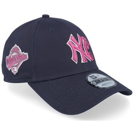 New Era - MLB - Blue - adjustable - Cap - New York Yankees Flower Icon 9FORTY Navy Adjustable - Hatstore