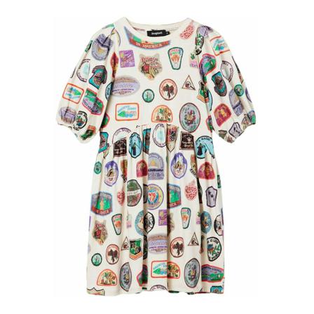 Desigual, Dresses Różowy, Kobieta, Rozmiar: XL