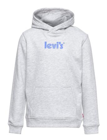 Levi's Poster Logo Pullover Hoodie Grey Levi's