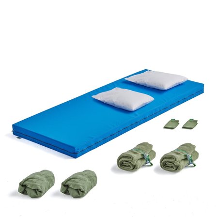 Naptime bedding and mattress set EXTRA, cold foam, green