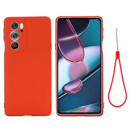 Matta nestesilikoninen kuori Motorola Edge 30 Pro - Punainen