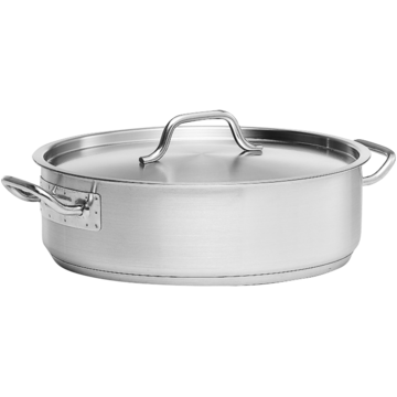 Kittel Låg med Lock Patina Rostfri