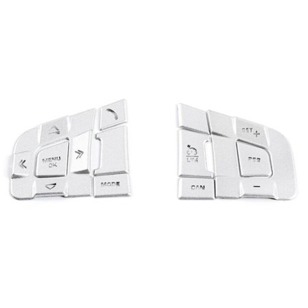 Auton ohjauspyörän painikkeiden glitter-tarrat Sport 2015-2019