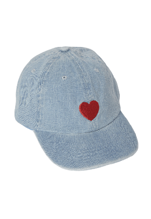 RIKIKI Keps i denim BROOKLYN Mössor & hattar Blå 54/56