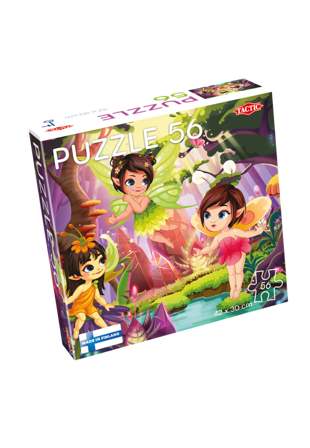 TACTIC Pussel Älvor 56 bitar Spel & Unisex Flerfärgad ONESIZE