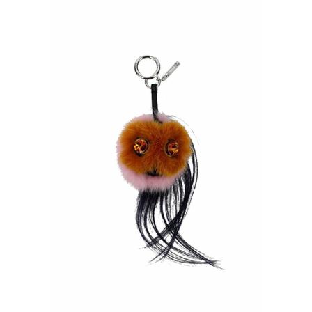 Fendi Keyring Brun, Dame Nøgleringe, Størrelse: ONE Size