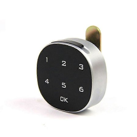 Digital Kode Lås, Sink Legering Kombinasjons Hengelås med Berøringsskjerm