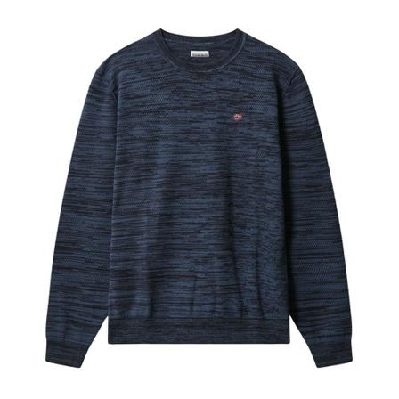 Napapijri, Round-neck Knitwear Blauw, Heren, Maat:XL