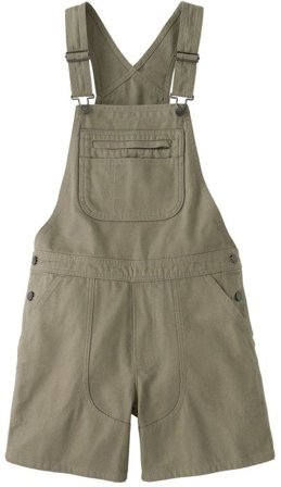 Patagonia W's Stand Up Cropped Overalls Rock Green - Kjeledresser