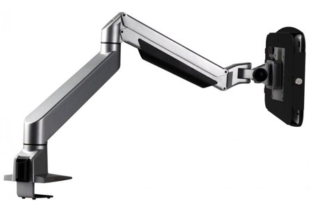 COMPULOCKS iPad 10.2" Space Enclosure Articulating Arm Mount monteringssett - justerbar arm - for nettbrett - svart