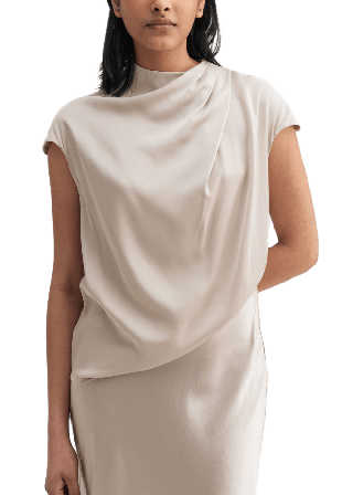 Ahlvar Gallery Lima top Blusar Dam Beige XL
