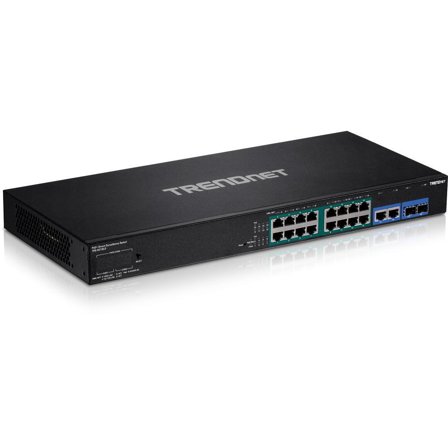 TRENDnet TPE 3018LS - switch - 18 porter - smart - rackmonterbar - TAA-samsvar