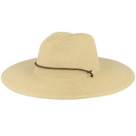 Brixton - Mitch Sun Hat Tan Straw Hat Straw Beige Hat - @ Hatstore
