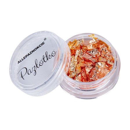 Nageldekorationer - Metall / Alu flagor - 07