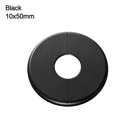 Duschblandare Kåpa Cover Dekorativ Cover SVART 10X50MM