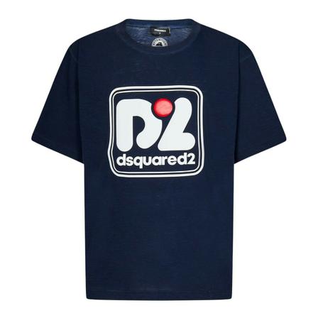Dsquared2 T-Shirts Blå, Herre