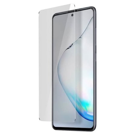 Galaxy Note 10 Lite skärmskydd härdat glas 9H Anti-fingeravtryck - Transparent vit
