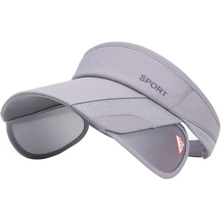 Sommer solskærm kasket - Dame justerbar golfkasket med udtrækkelig skygge, UV-beskyttelse strand/tennis sportskasket