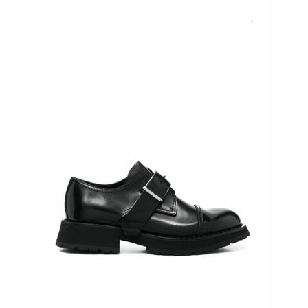 Alexander McQueen Instappers , Zwart , Heren , Maat: 43 EU Instappers & Slip ons