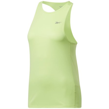 Reebok Women's Running Essentials Tank Women Short sleeved fitness sweater Green L